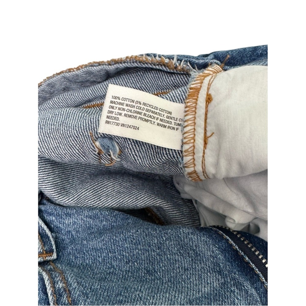 Women's Future Collective size 8 barrel Fit Blue Denim Jeans - Picture 7 of 7